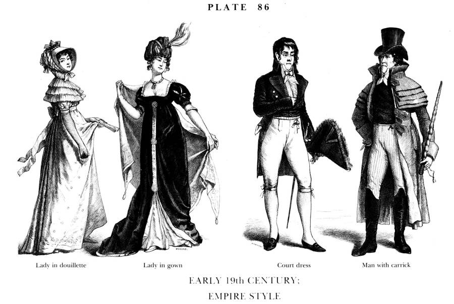 Planche 86b Debut XIXe Siecle - Empire - Early 19Th Century Empire Sytle.jpg